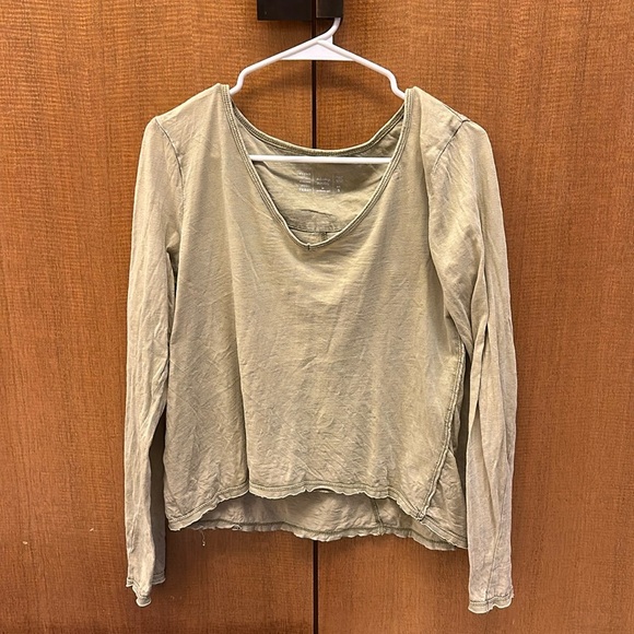 Anthropologie Olive Green Long Sleeve - Picture 1 of 1